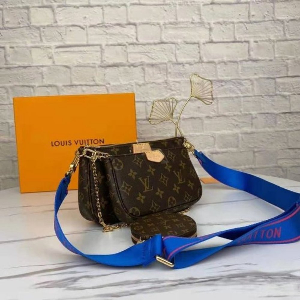💯Louis Vuitton💯 LV Multi Pouchette Accessories Cross-body Bag M44813 💯% 💋